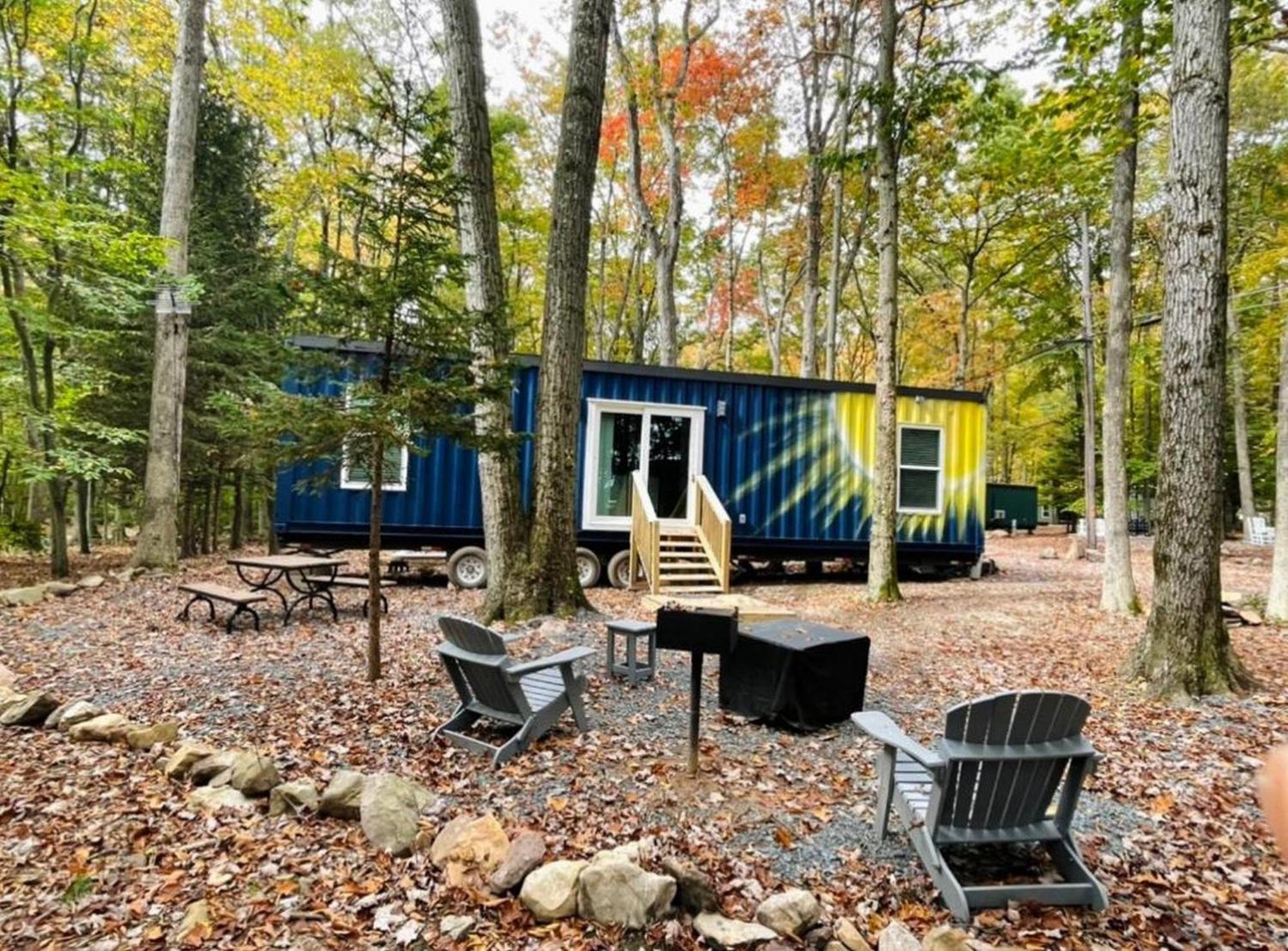 Camptel Poconos Lodging Albrightsville Exterior photo
